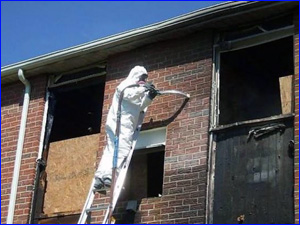 Уборка и чистка дома после пожара